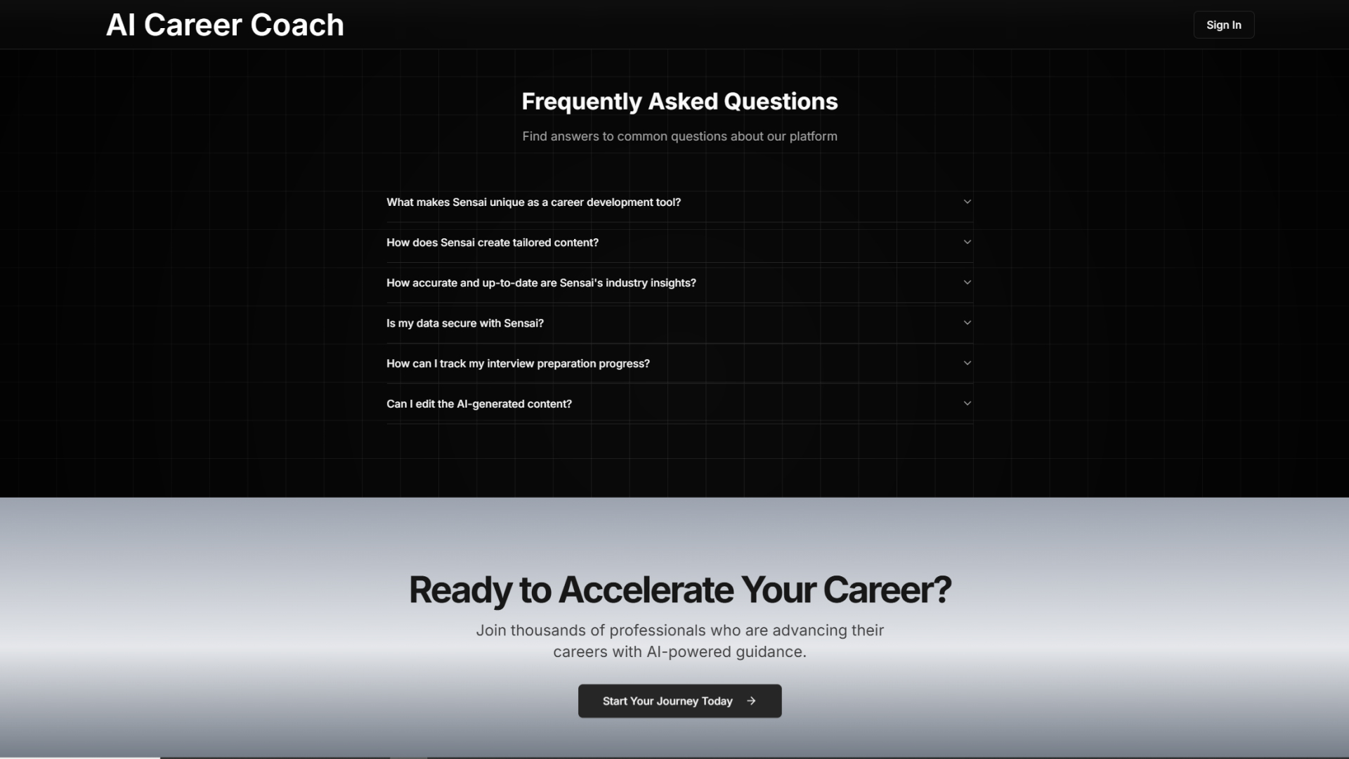 AI-Career Coach | AI-Powered Job Preparation & Career Development Platform
