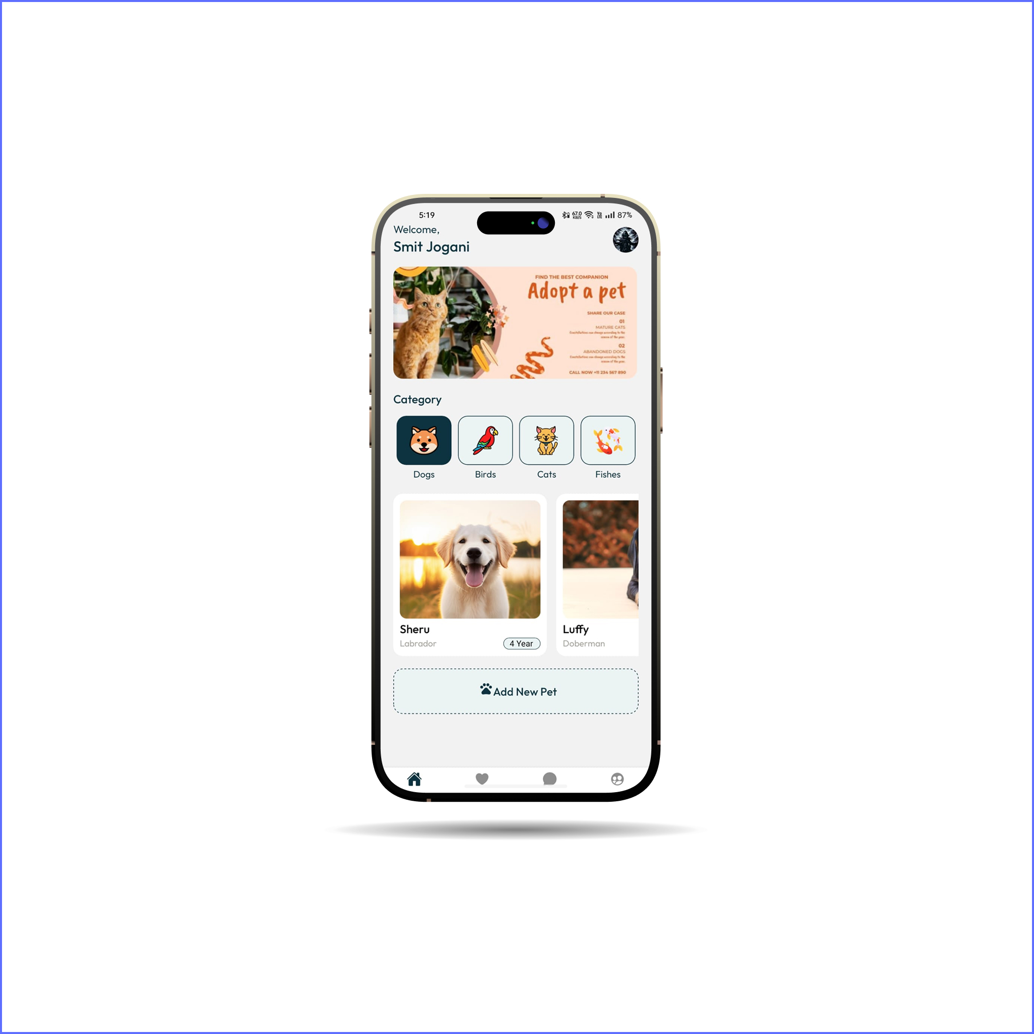 Pet Adoption – Animal Welfare Platform